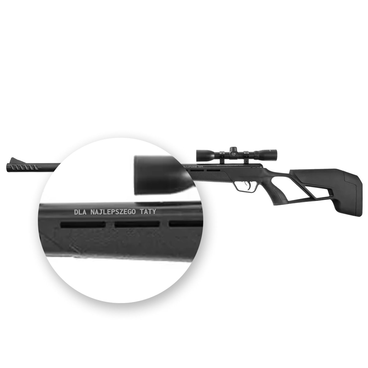 Wiatrówka Crosman Mag-Fire Mission Nitro Piston Elite 4,5 mm z lunetą 4x32
