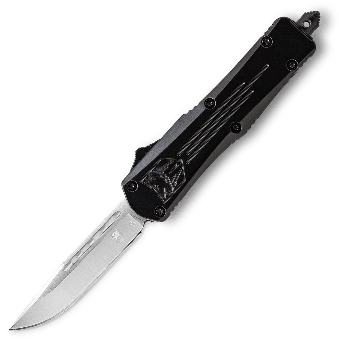 Nóż sprężynowy CobraTec D2 Small FS-3 OTF - Black