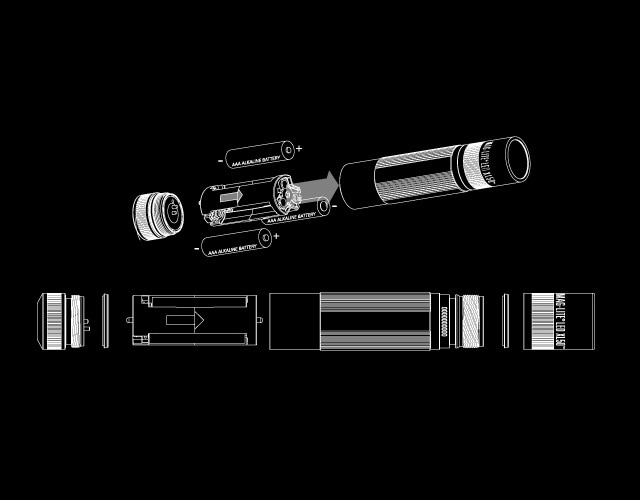Latarka Maglite XL200 - 230 lumenów