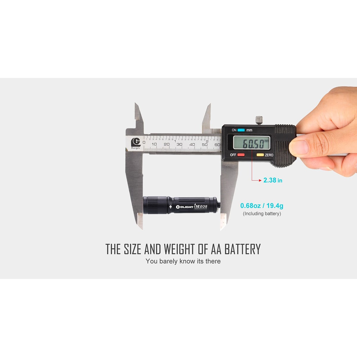 Latarka Olight I3E EOS - 90 lumenów