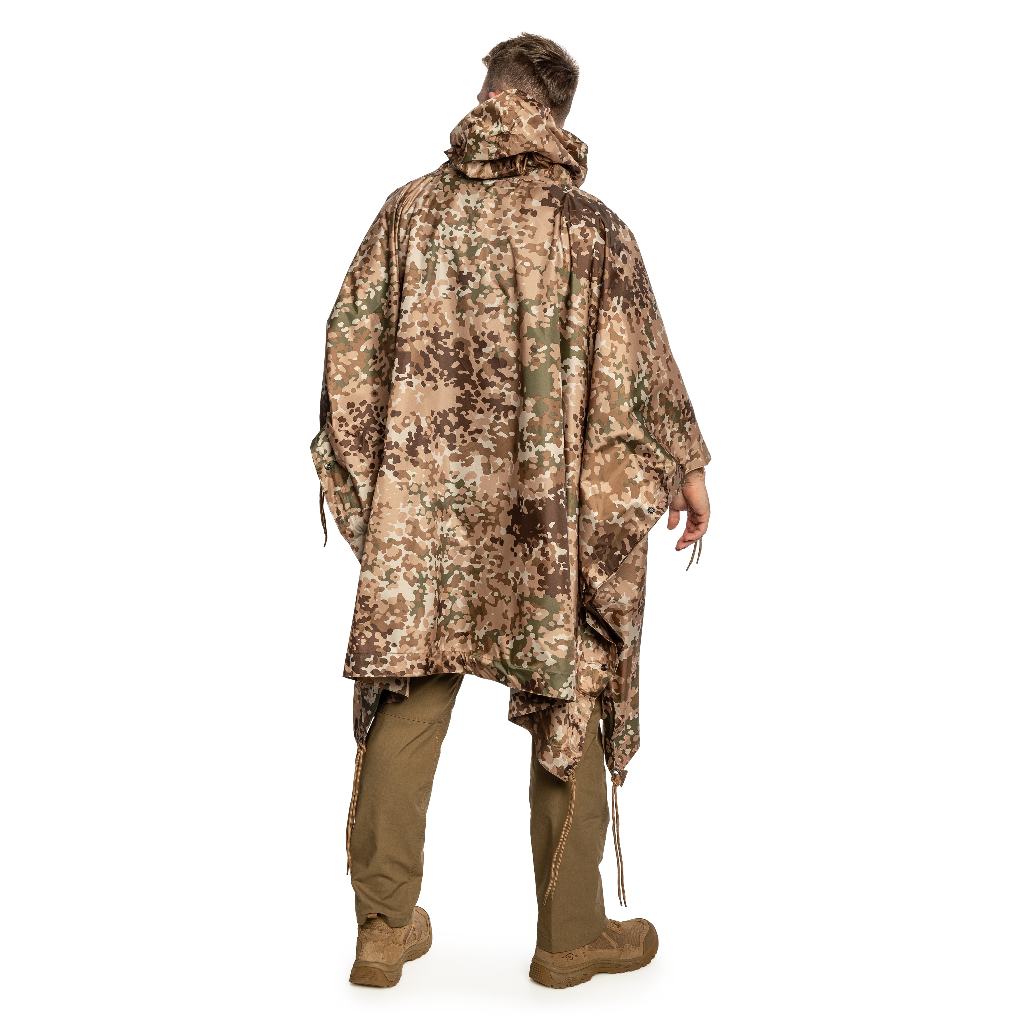 Ponczo Mil-Tec US Rip-Stop - Arid Fleck