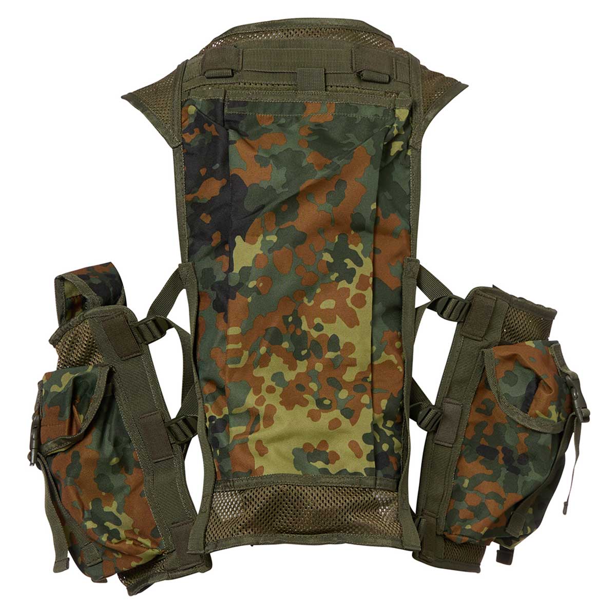 Тактичний жилет Mil-Tec 9 Pockets Tactical Vest - Flecktarn