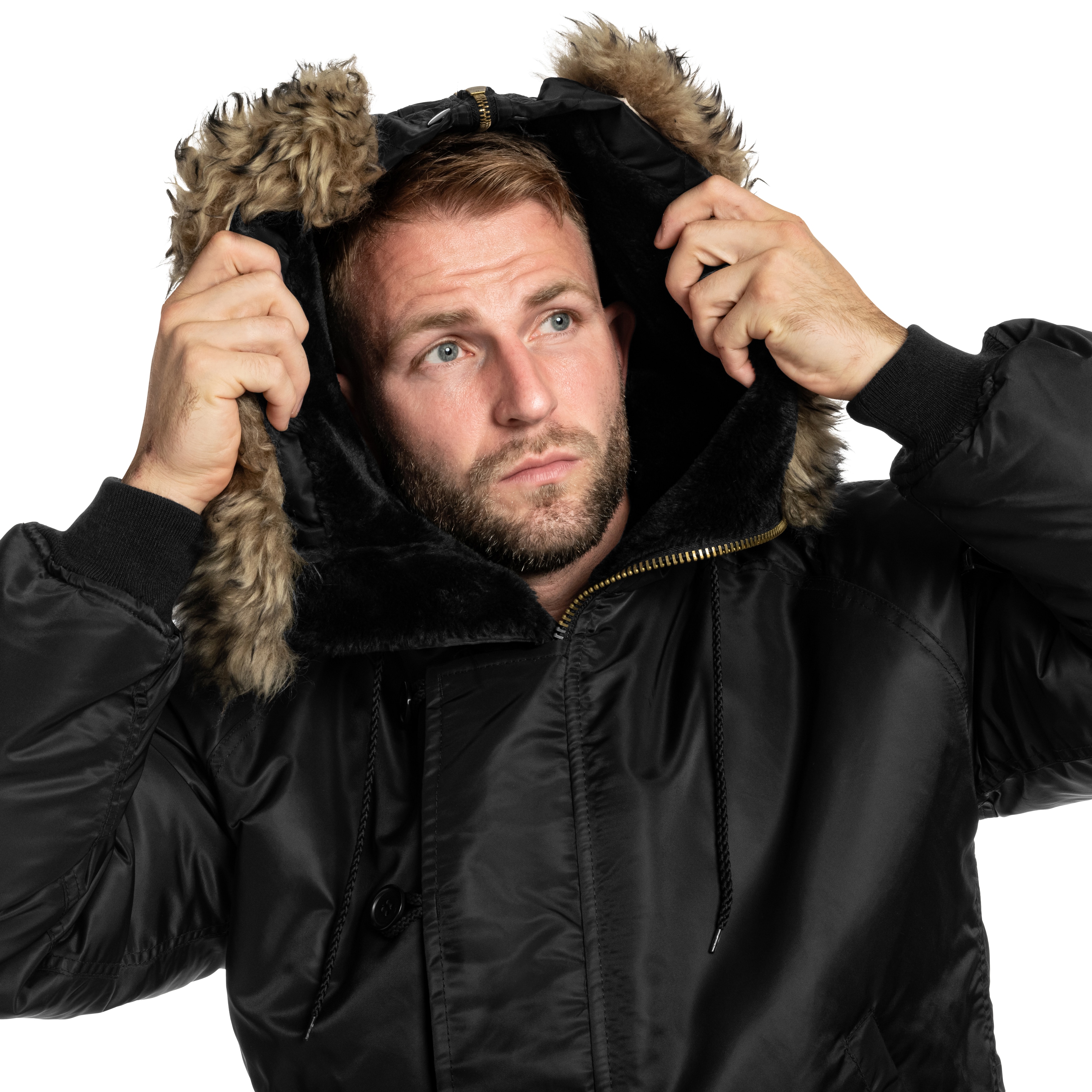 Kurtka MFH US Polar Jacket N2B - Black