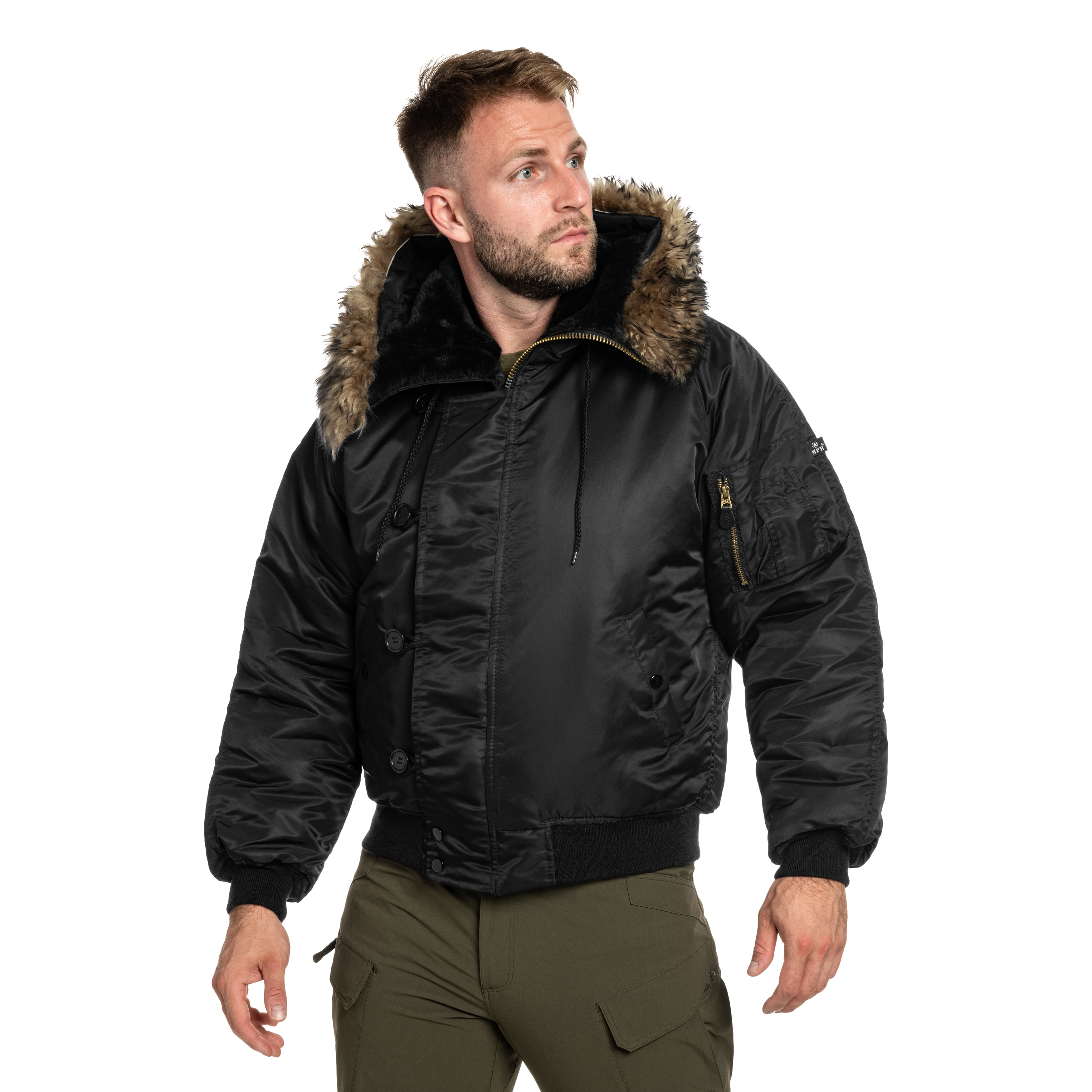 Kurtka MFH US Polar Jacket N2B - Black