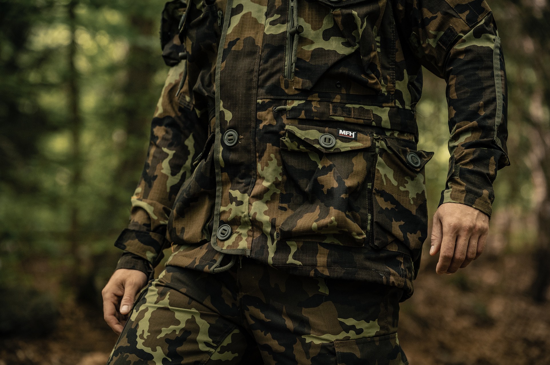 Kurtka MFH Commando Smock RipStop - M95 CZ Camo