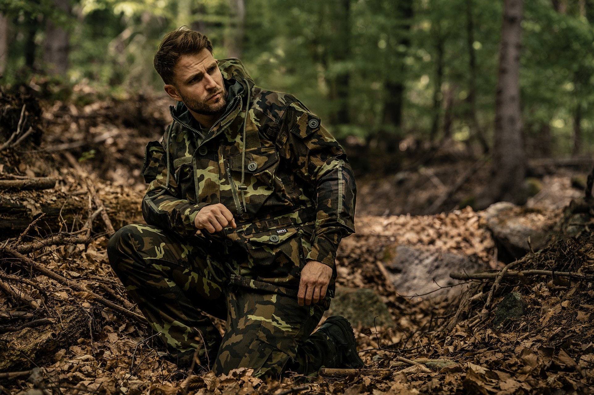 Kurtka MFH Commando Smock RipStop - M95 CZ Camo