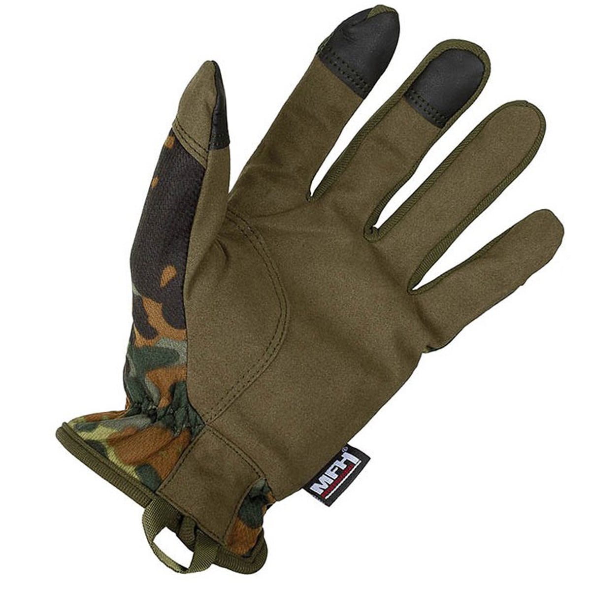 Rękawice taktyczne MFH Lightweight - Flecktarn