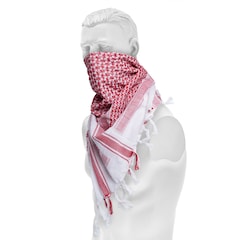 Arafatka chusta ochronna Brandit - Red/White
