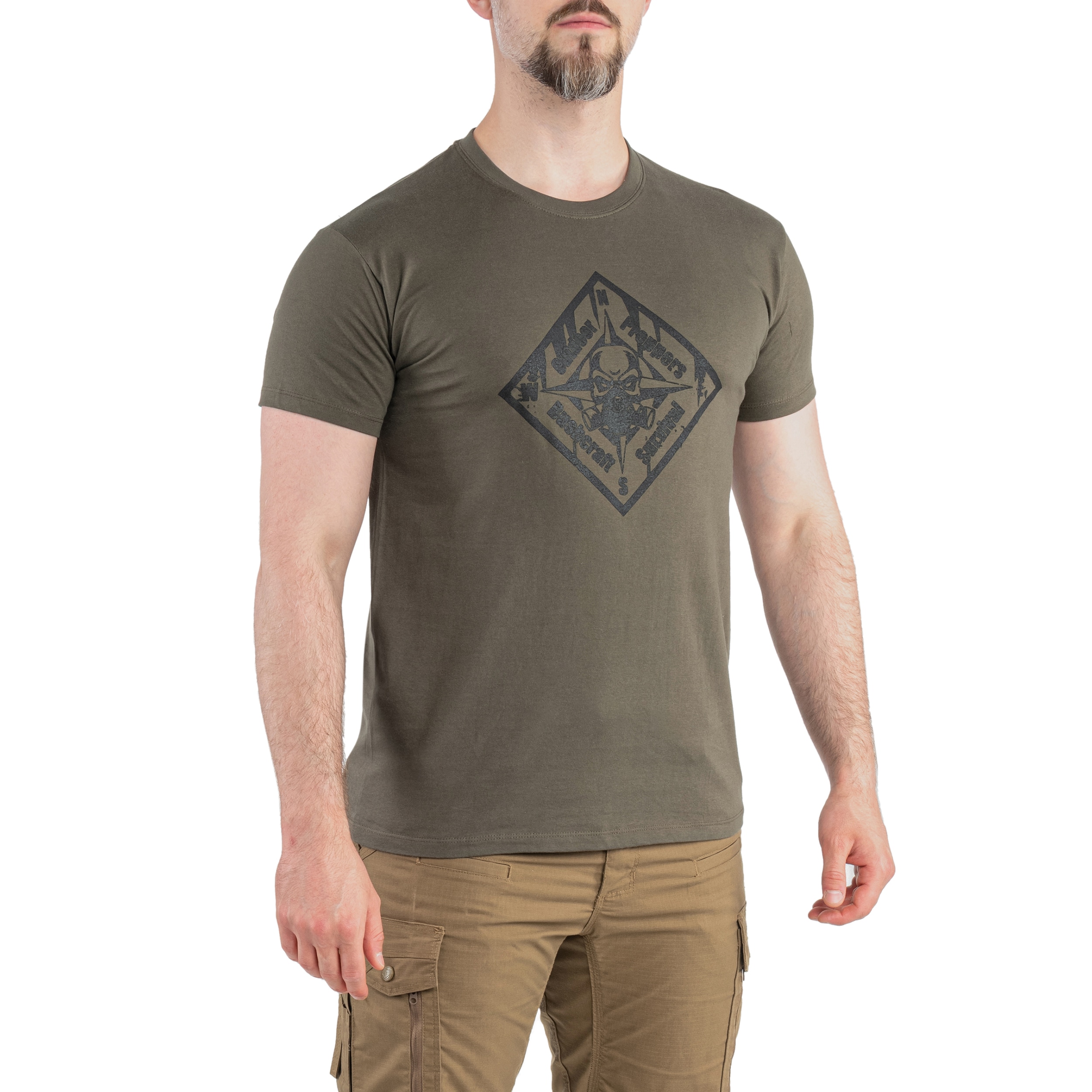 Koszulka T-shirt TigerWood Preppers - Khaki