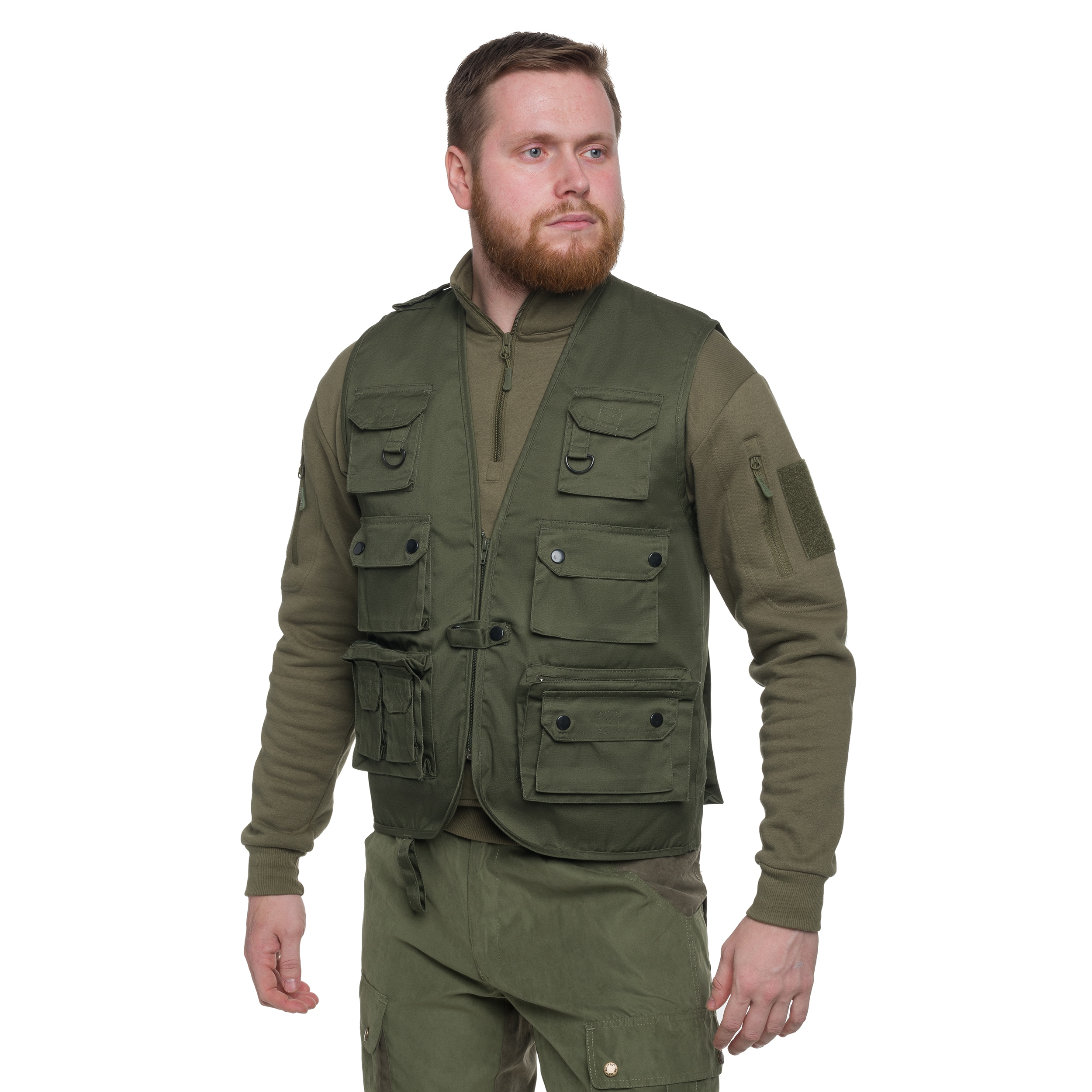 Безрукавка Mil-Tec Hunt & Fishing Mesh - Olive