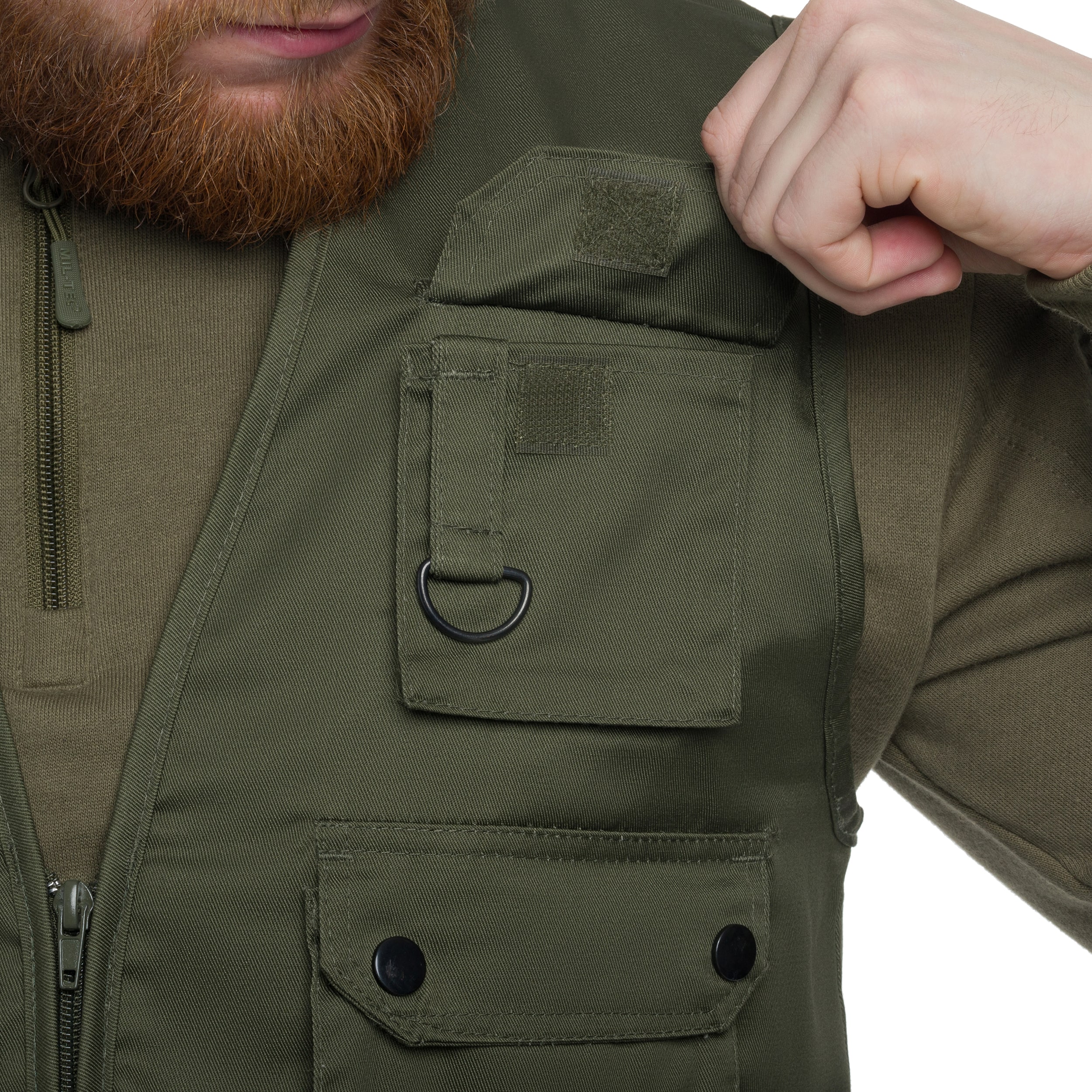 Безрукавка Mil-Tec Hunt & Fishing Mesh - Olive