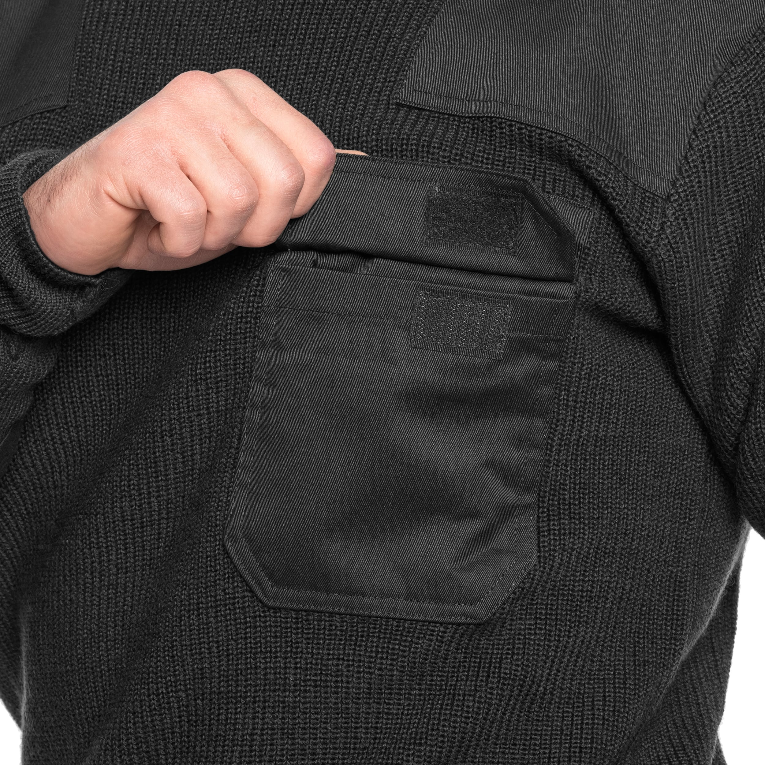 Sweter Mil-Tec BW Pullover - Black