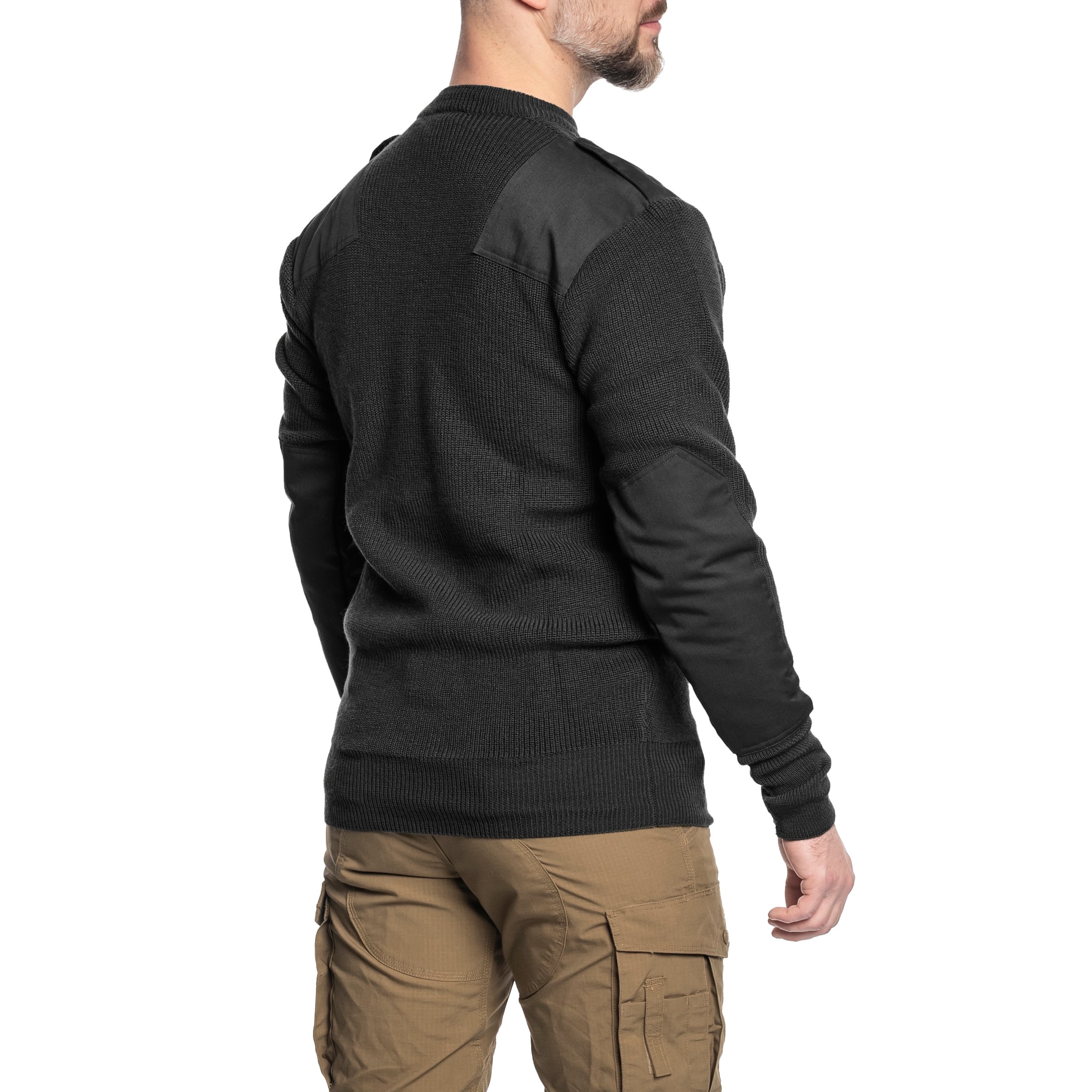 Sweter Mil-Tec BW Pullover - Black