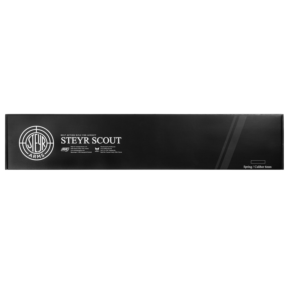 Снайперська гвинтівка Steyr Scout ASG - сірого кольору