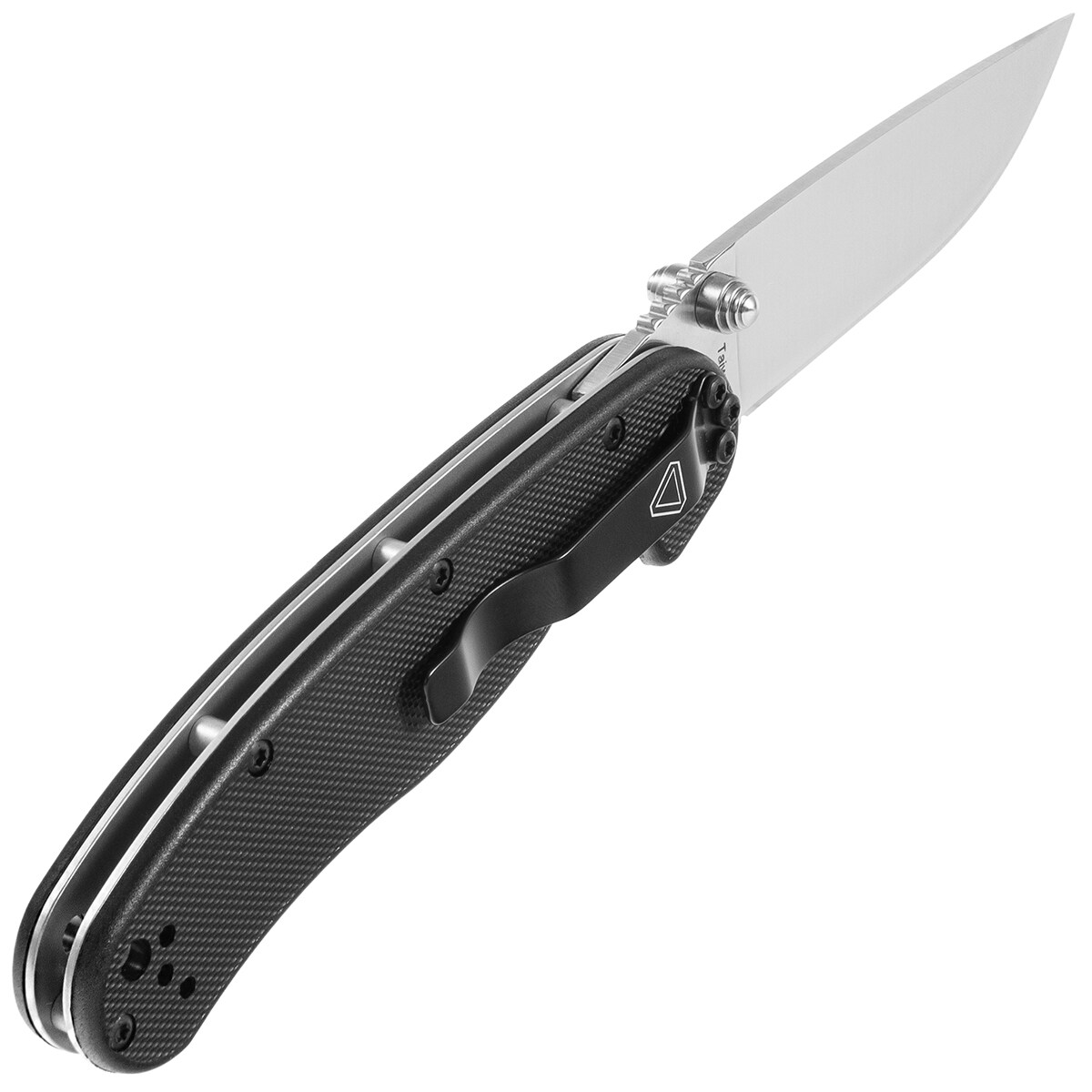 Складаний ніж Ontario Rat-2 Folder AUS-8 - Silver Plain/Black Handle