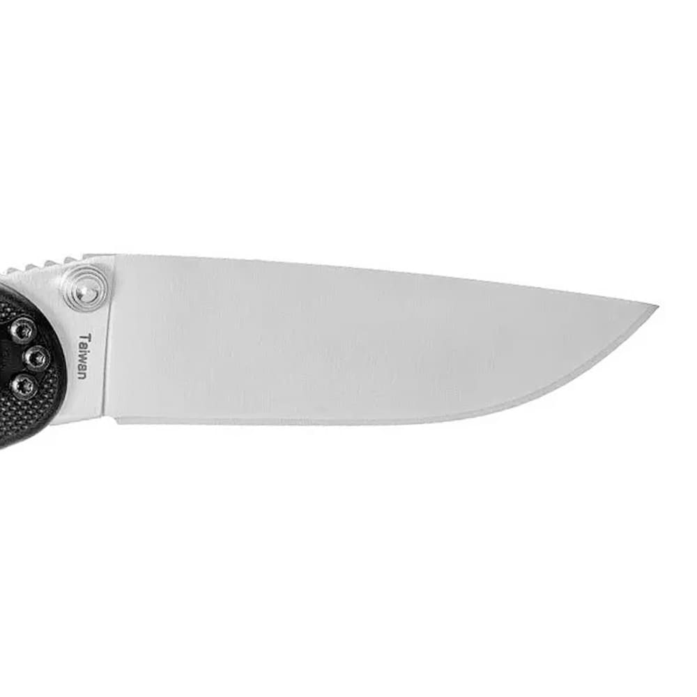 Nóż składany Ontario Rat 2 Folder Silver Plain Black Handle