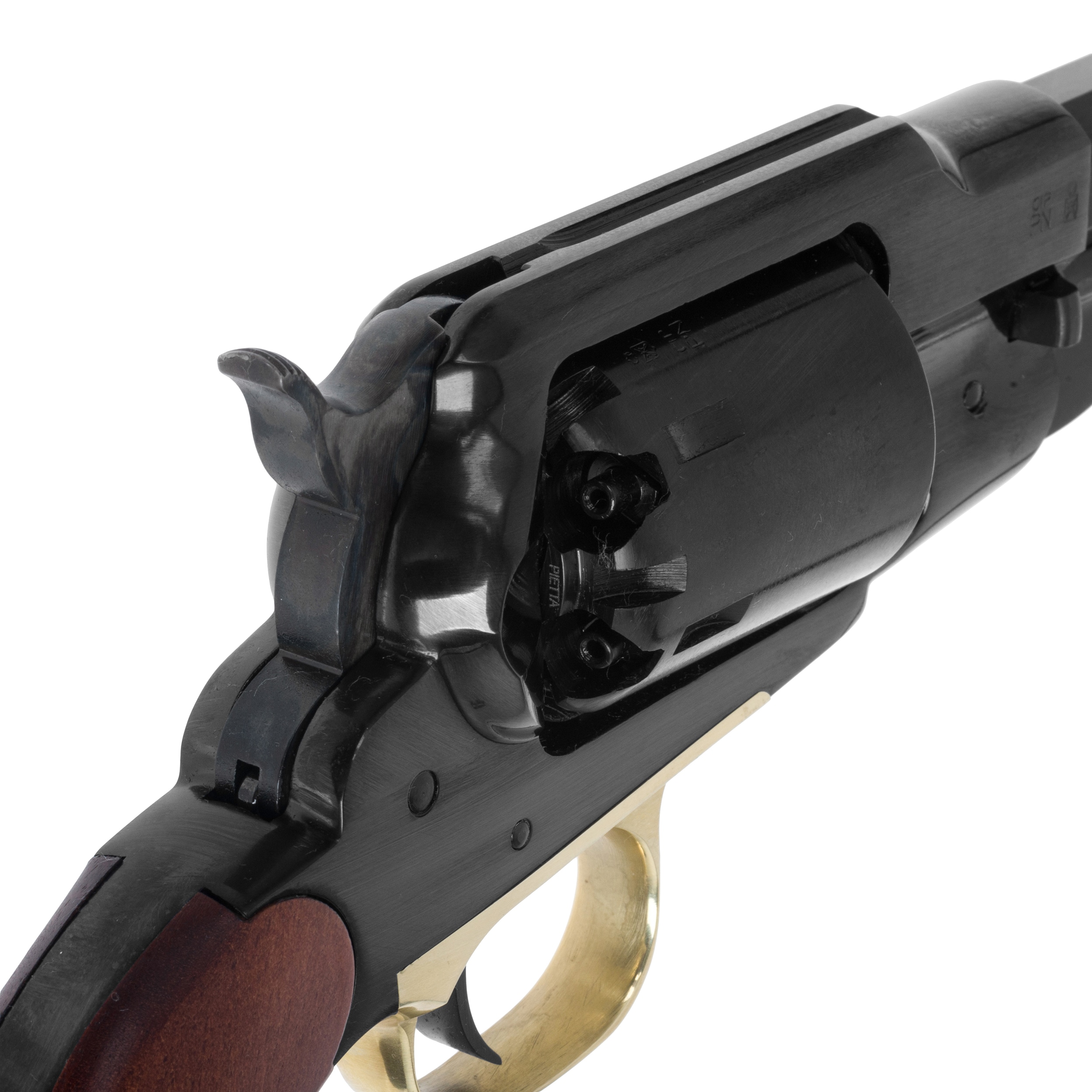 Rewolwer czarnoprochowy Pietta 1858 New Model Army Steel Sheriff .44 5,5