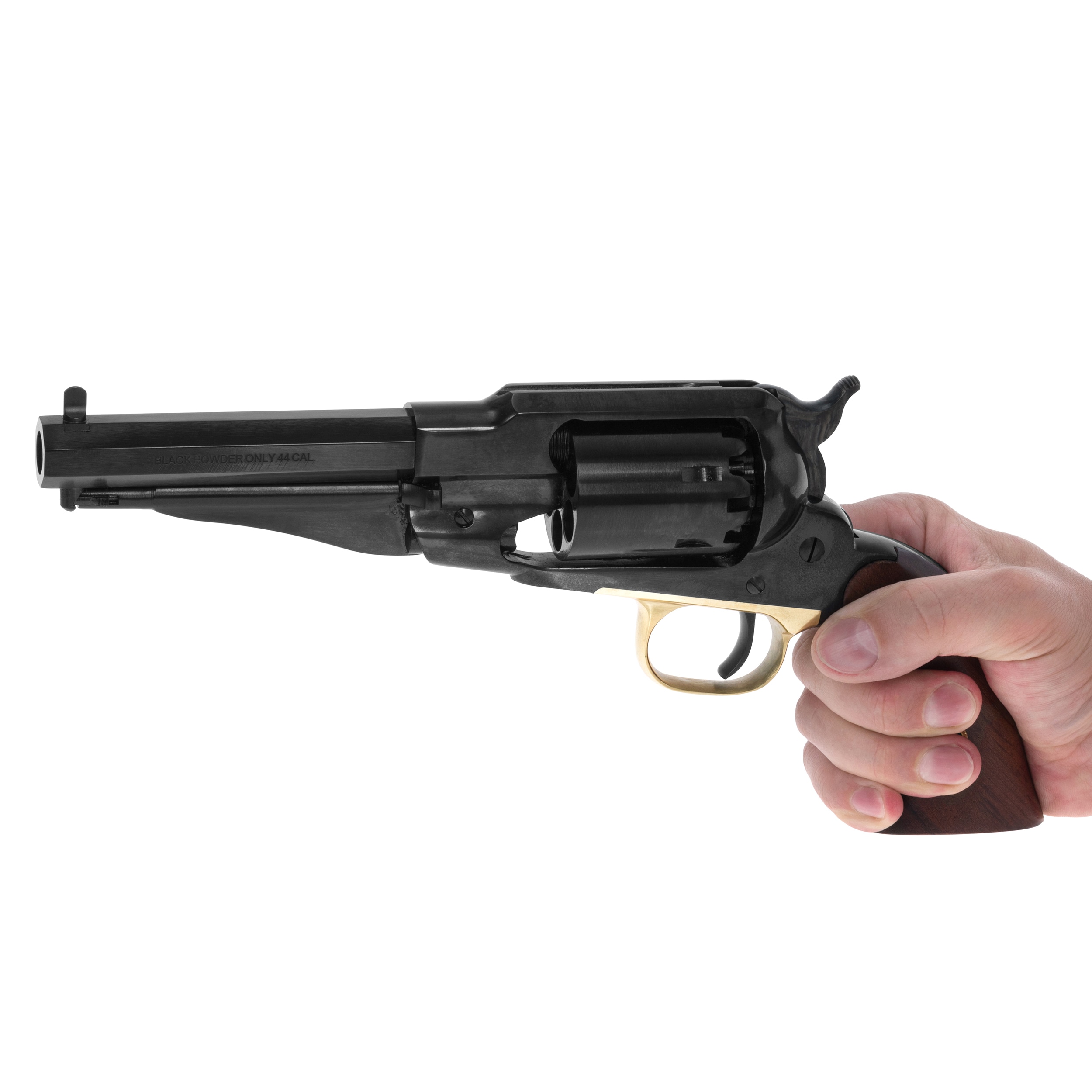 Rewolwer czarnoprochowy Pietta 1858 New Model Army Steel Sheriff .44 5,5