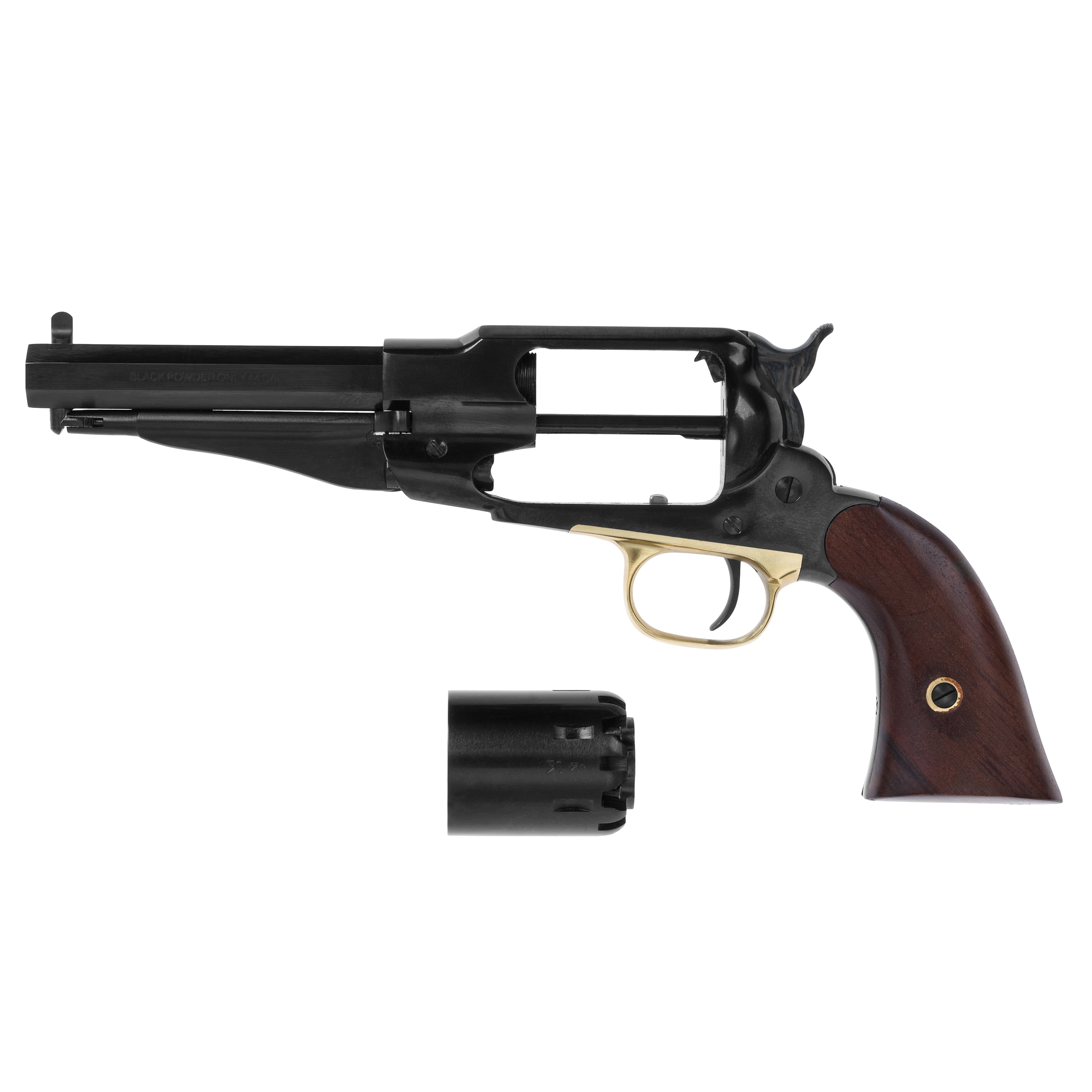 Rewolwer czarnoprochowy Pietta 1858 New Model Army Steel Sheriff .44 5,5