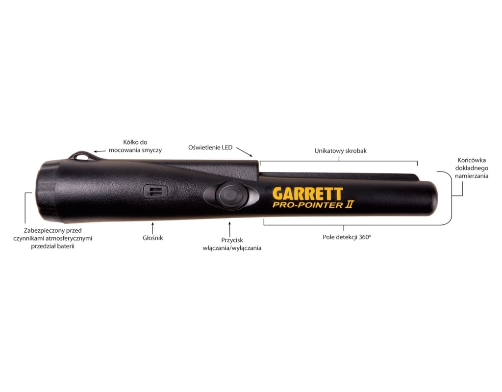 Ręczny wykrywacz metali Garrett Pro-Pointer II