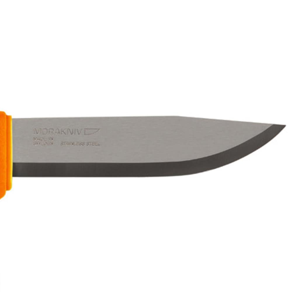 Nóż Mora Bushcraft Survival stal nierdzewna Orange