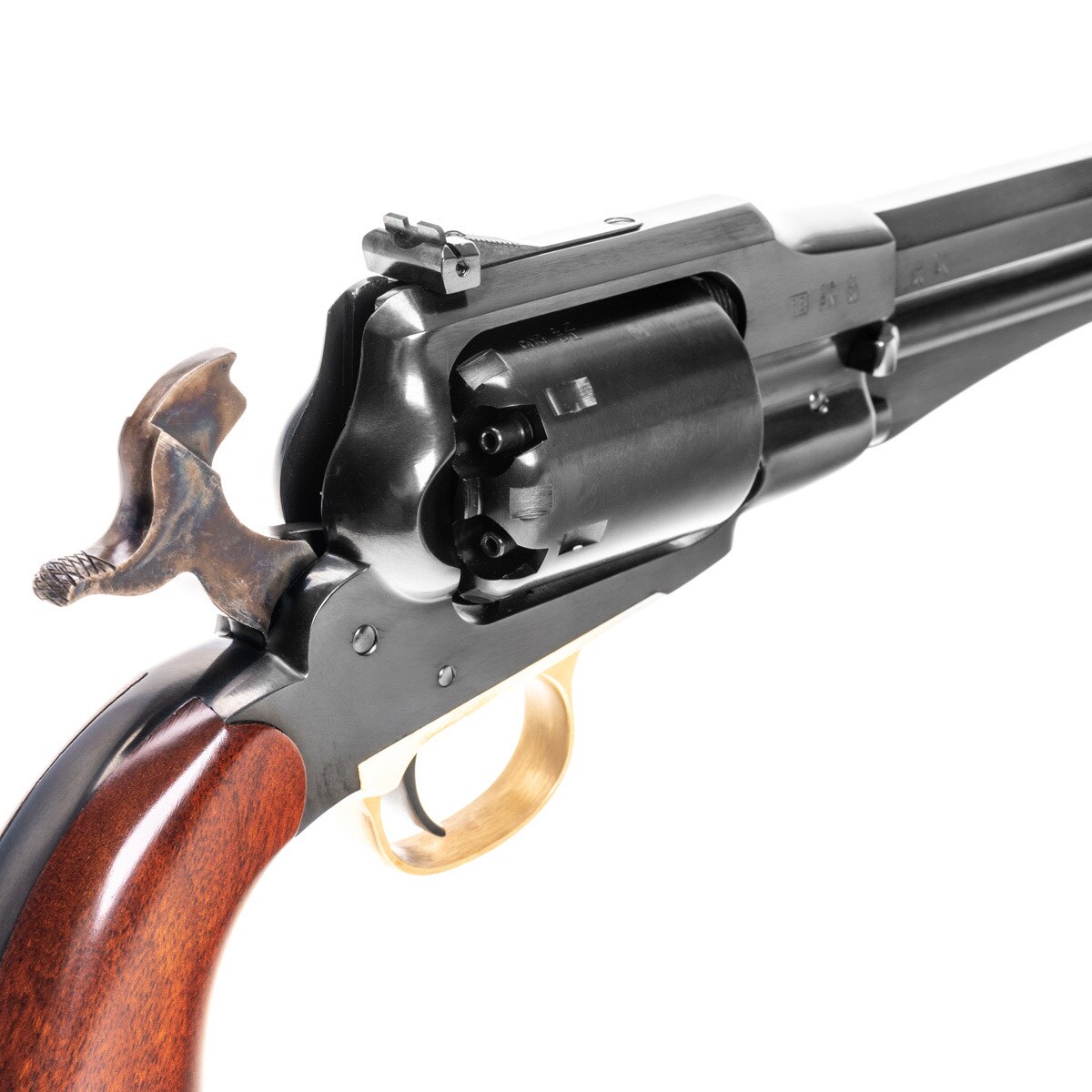Револьвер на чорному поросі Uberti 1858 New Army Target .44 8
