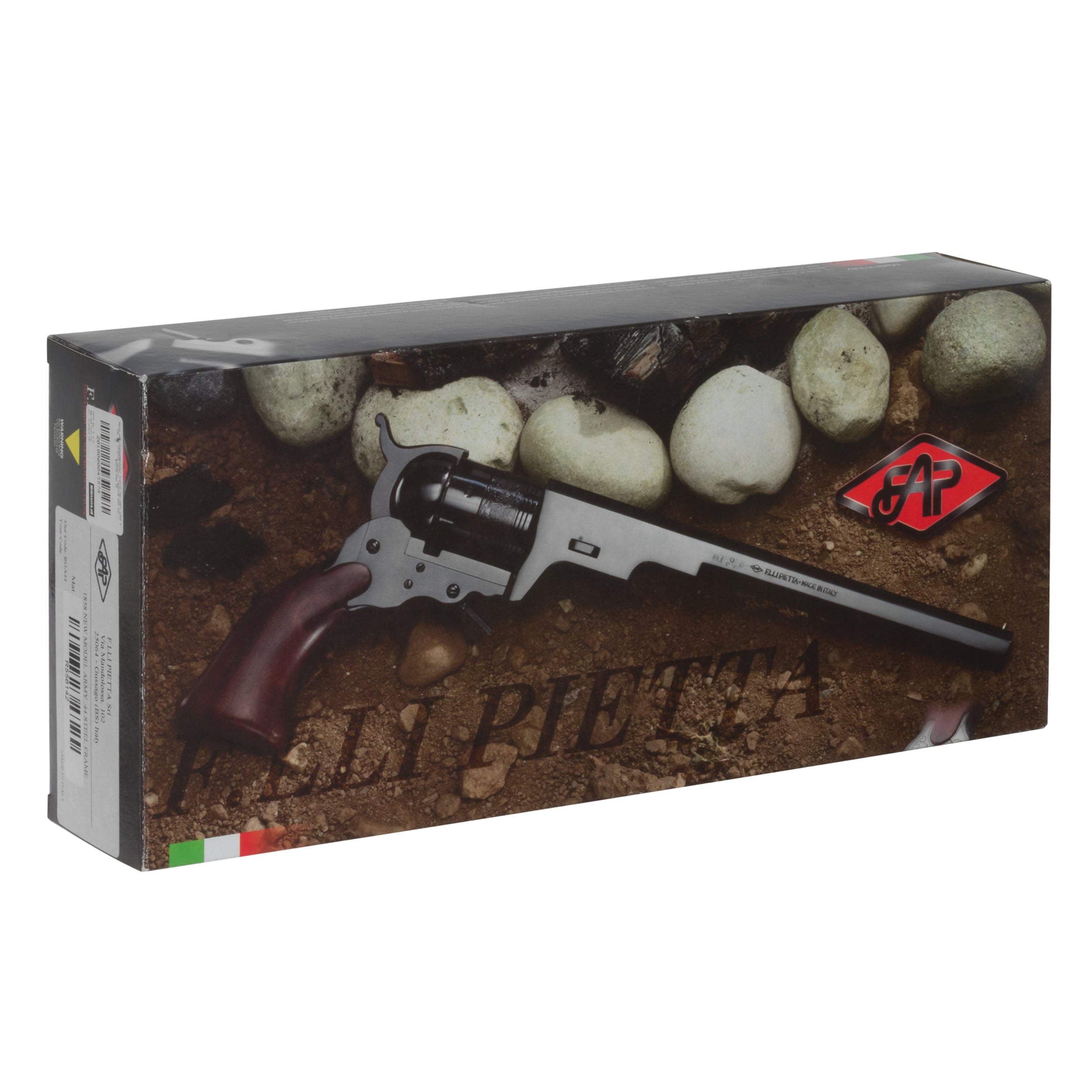 Rewolwer czarnoprochowy Pietta 1858 New Model Army Steel .44 8