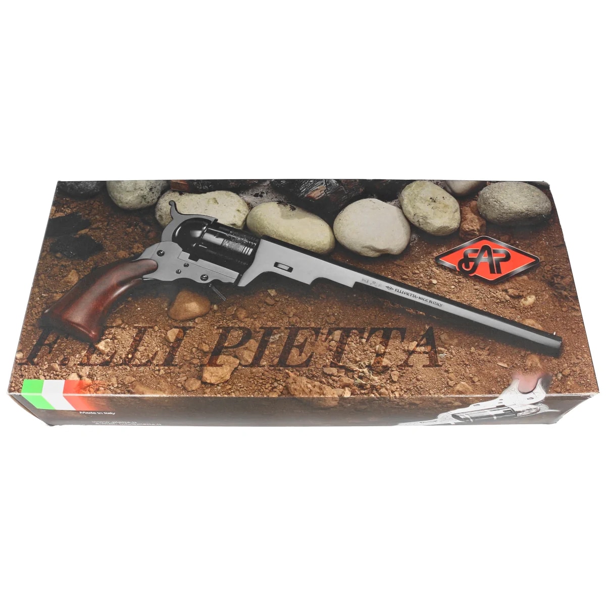 Револьвер на чорному поросі Pietta 1858 New Model Army Steel Target .44 8