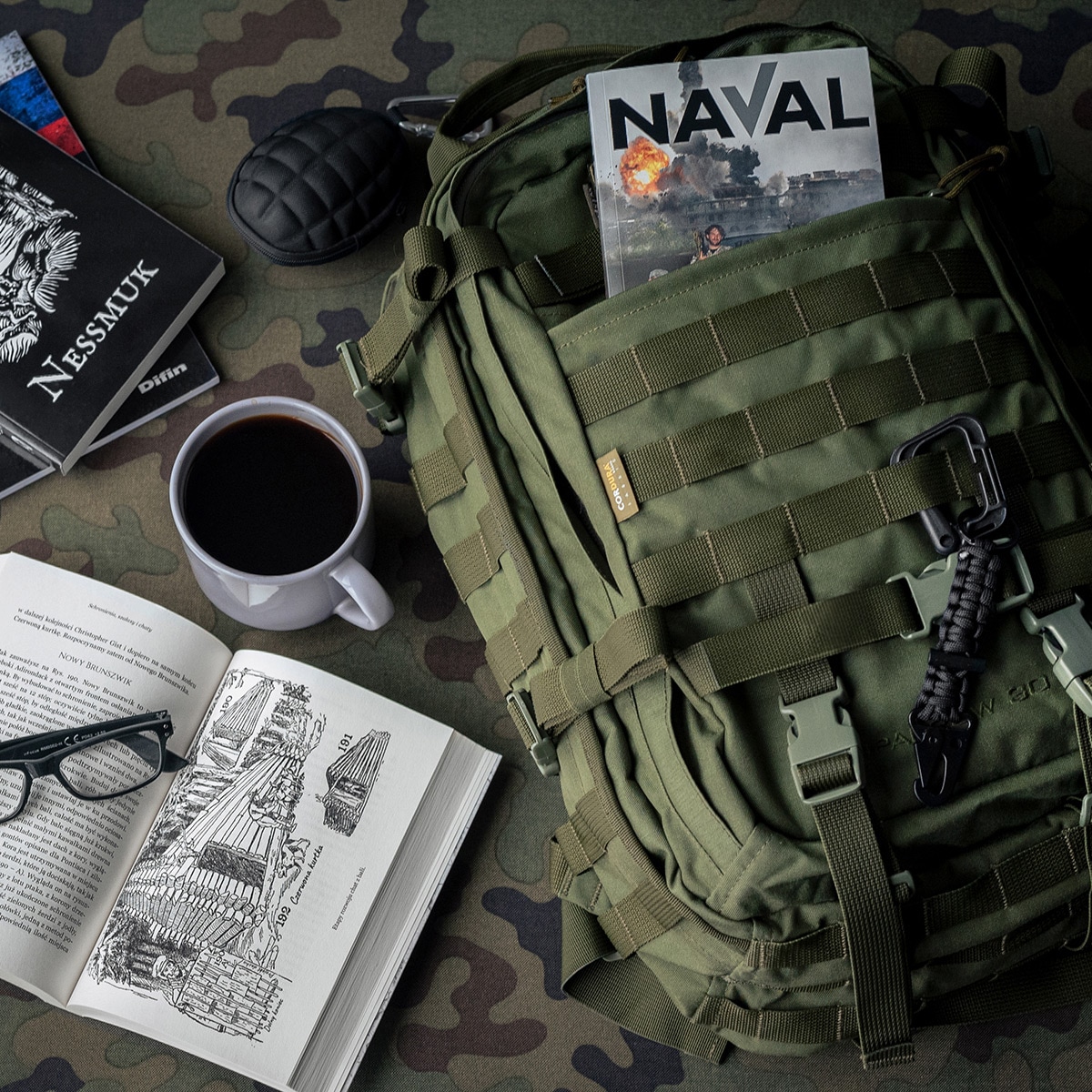 Plecak Wisport Sparrow II 30 l - Olive Green