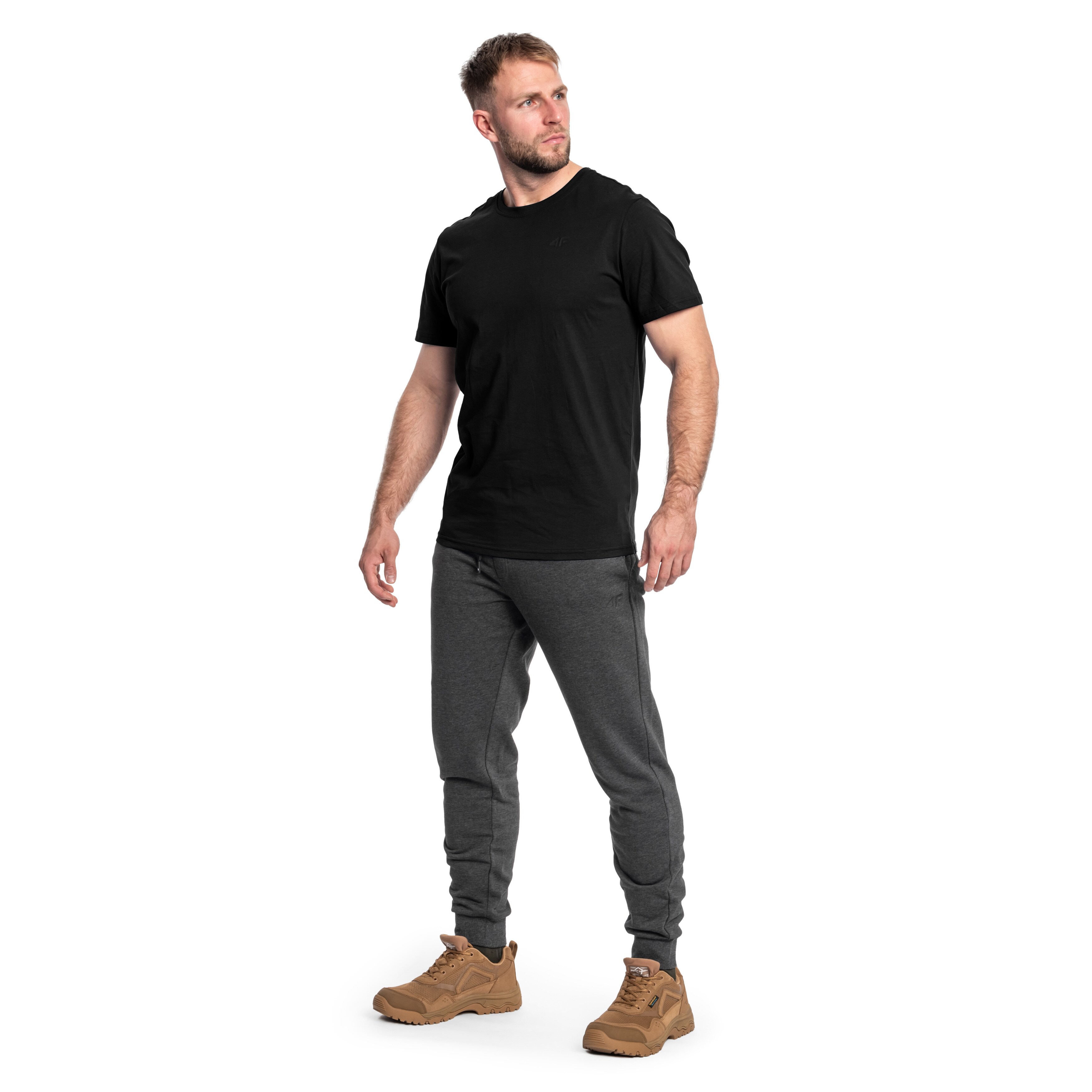 Koszulka T-Shirt 4F TTSHM0876 - Głęboka Czerń