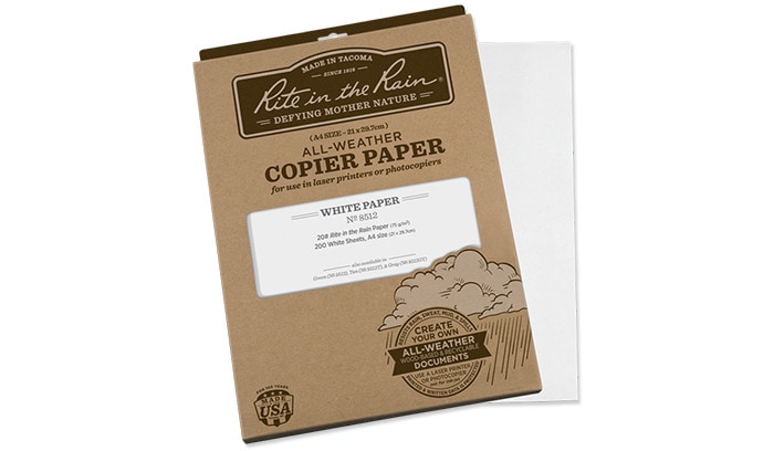Wodoodporny papier ksero A4 Rite in the Rain 200 szt. - 8512