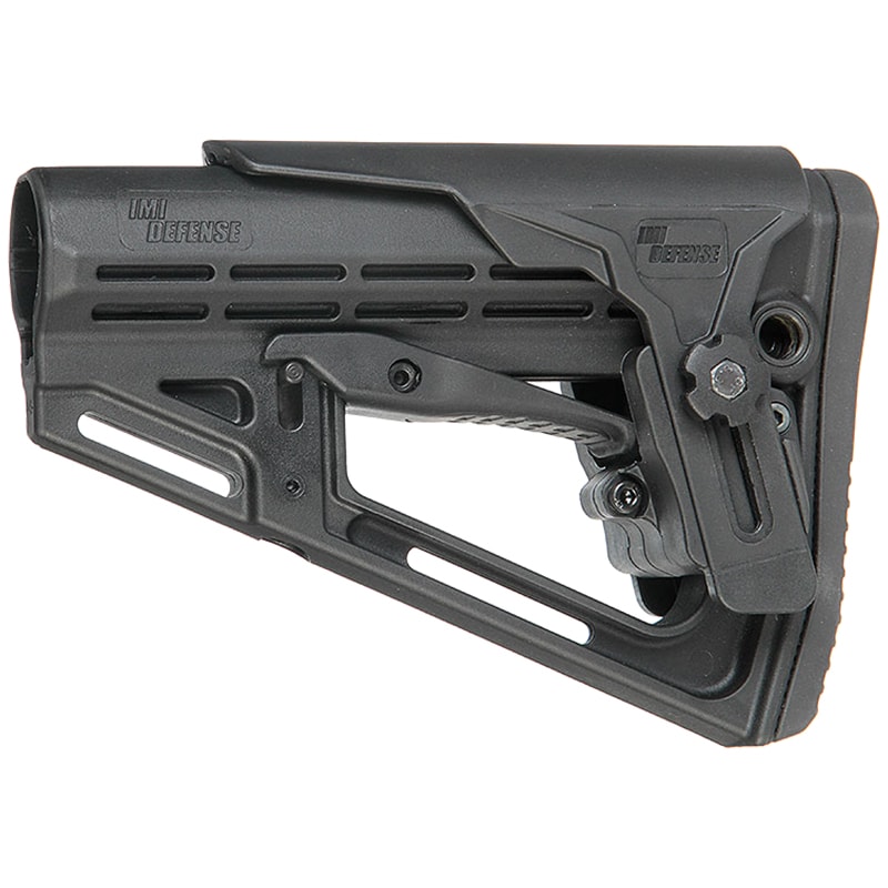 Приклад IMI Defense TS1 Tactical Stock Cheek Rest Mil-Spec для гвинтівок M16/M4 - Black