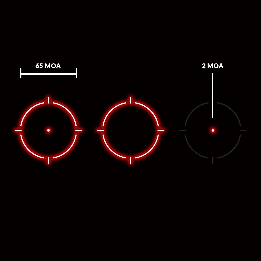 Kolimator Holosun Enclosed Reflex HS512C Multi Reticle - Solar Panel