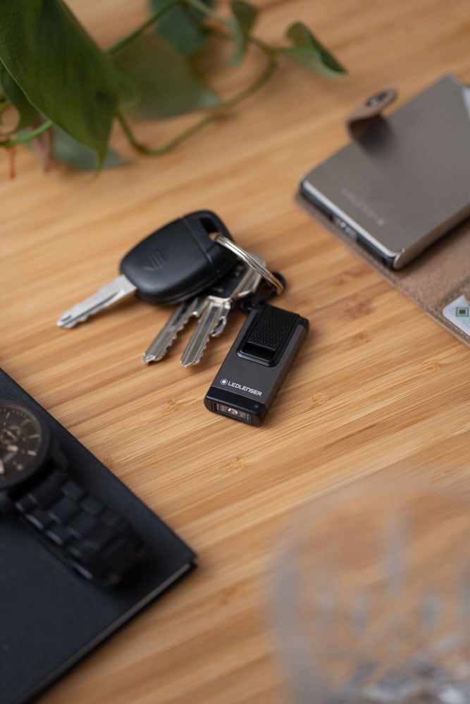 Latarka brelok Ledlenser K4R Gray - 120 lm