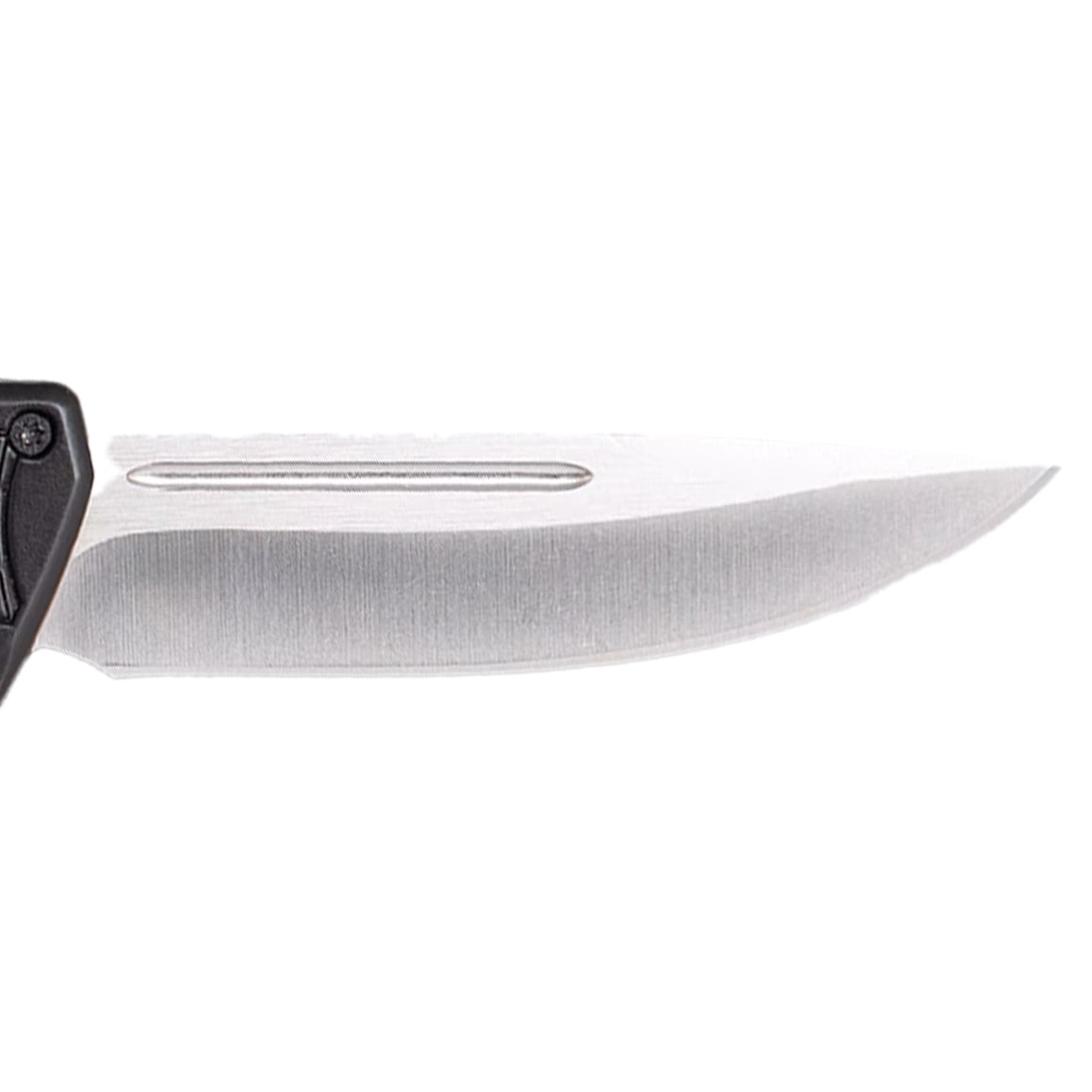 CobraTec D2 Lightweight OTF Black Spring knife