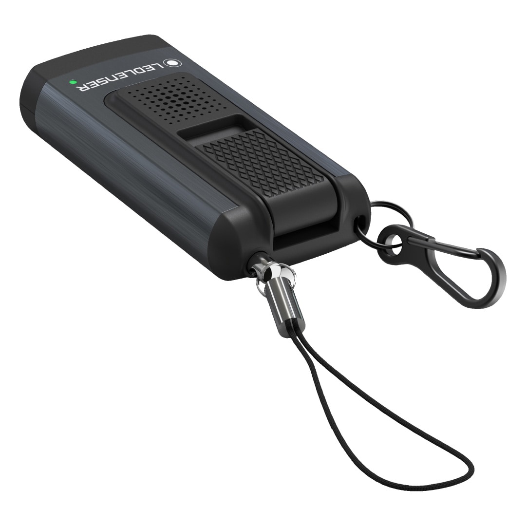 Latarka brelok Ledlenser K6R Safety Gray - 400 lm