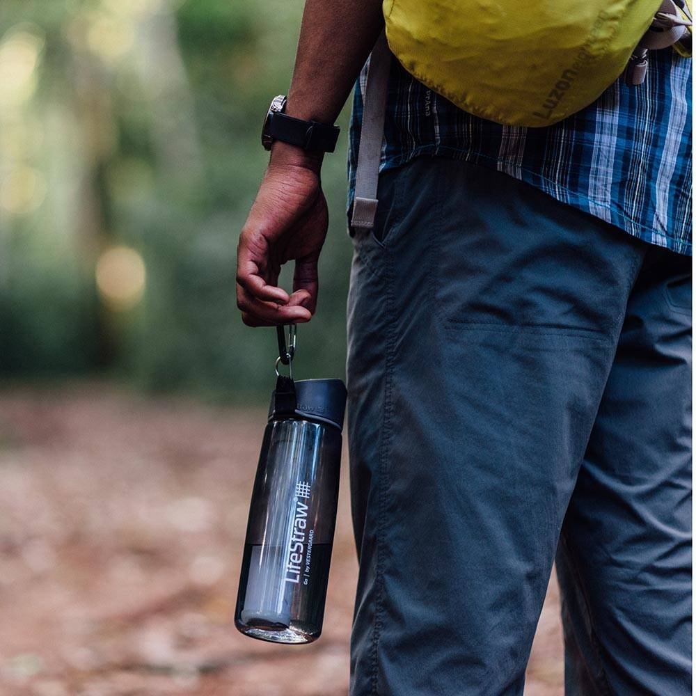 Butelka z filtrem LifeStraw Go Tritan 650 ml - Light Blue
