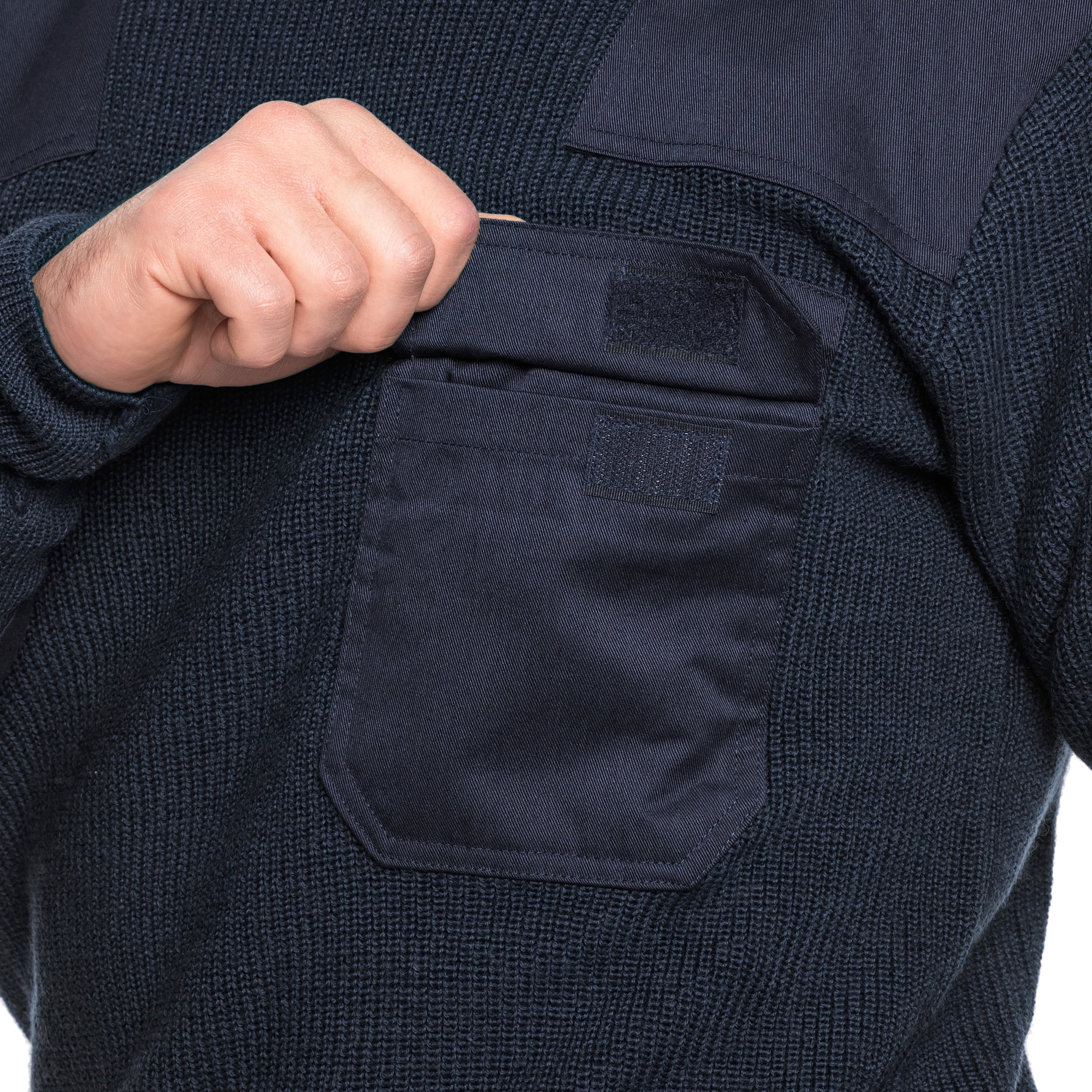 Светр Mil-Tec BW Pullover - Dark Blue