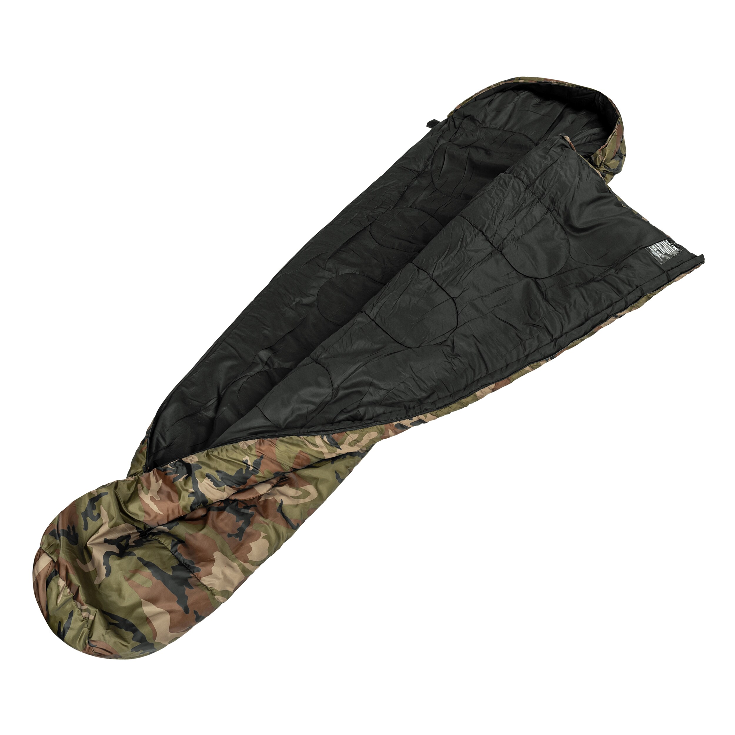 Śpiwór Mil-Tec Mummy 500 g - Woodland