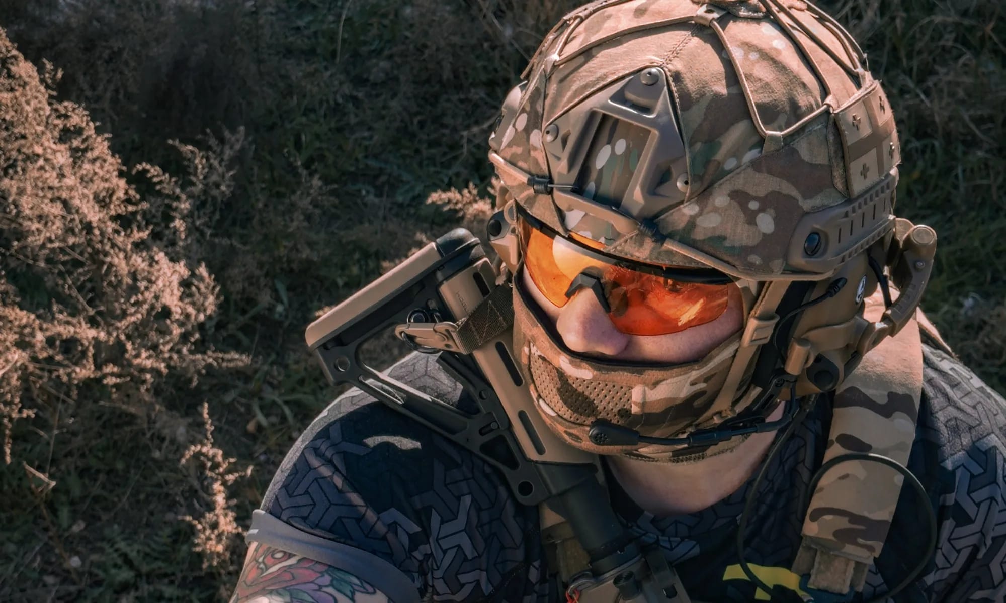 Тактичні окуляри Wiley X Saber Advanced - Light Rust/Matte Black