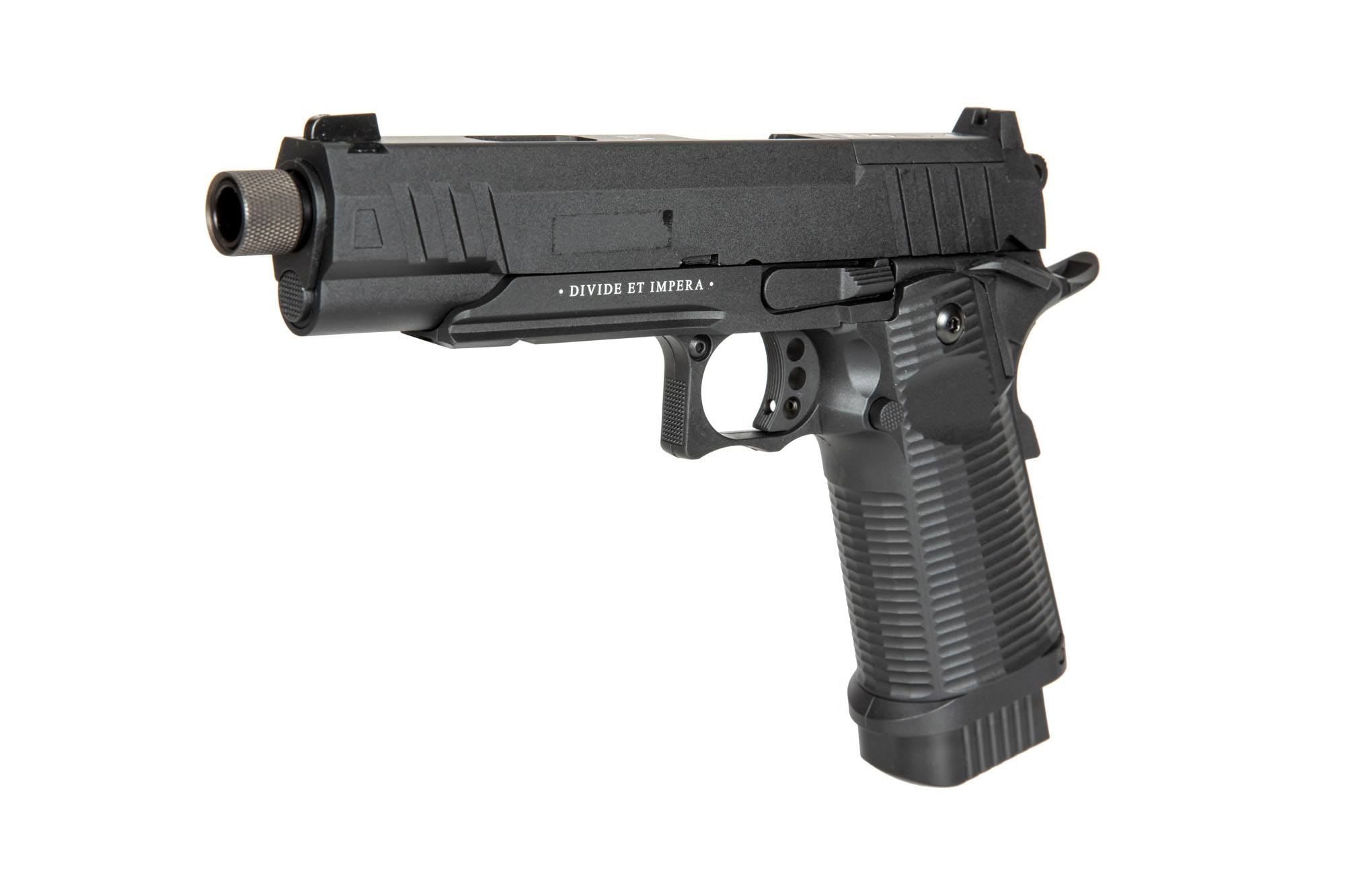 Pistolet GBB Secutor Ludus VI CO2 - czarny