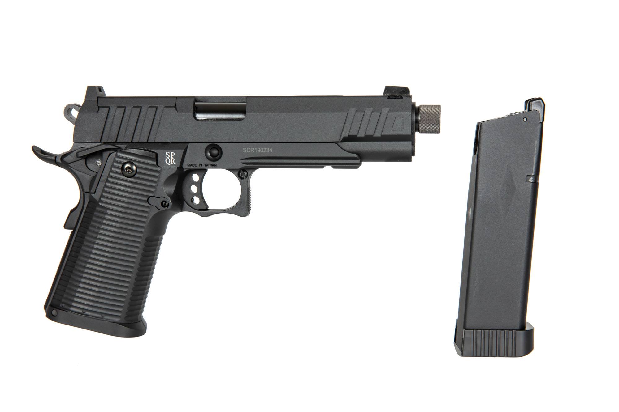 Pistolet GBB Secutor Ludus VI CO2 - czarny
