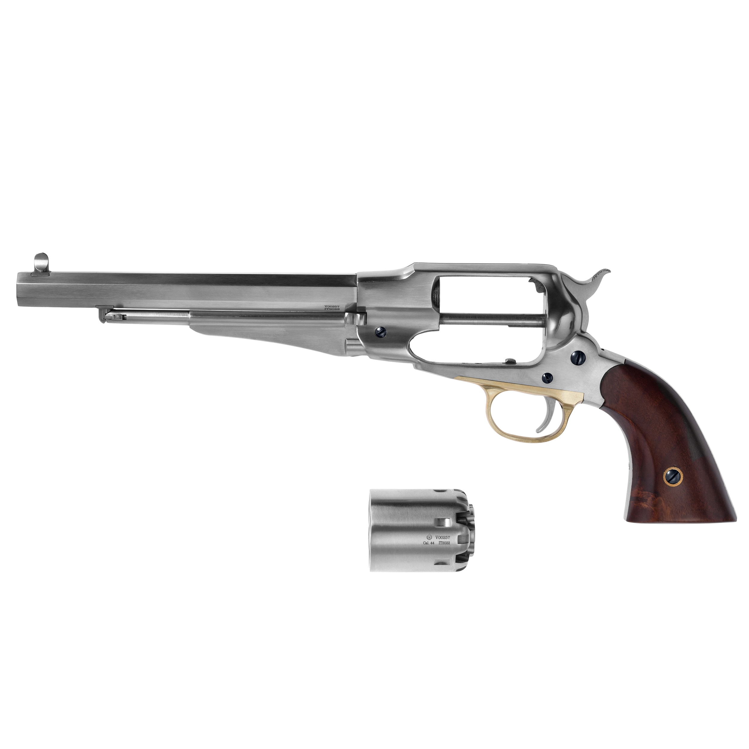 Rewolwer czarnoprochowy Uberti 1858 New Army .44 8