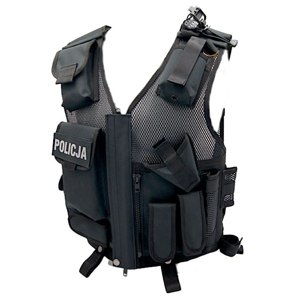 Kamizelka taktyczna Policji - Czarna