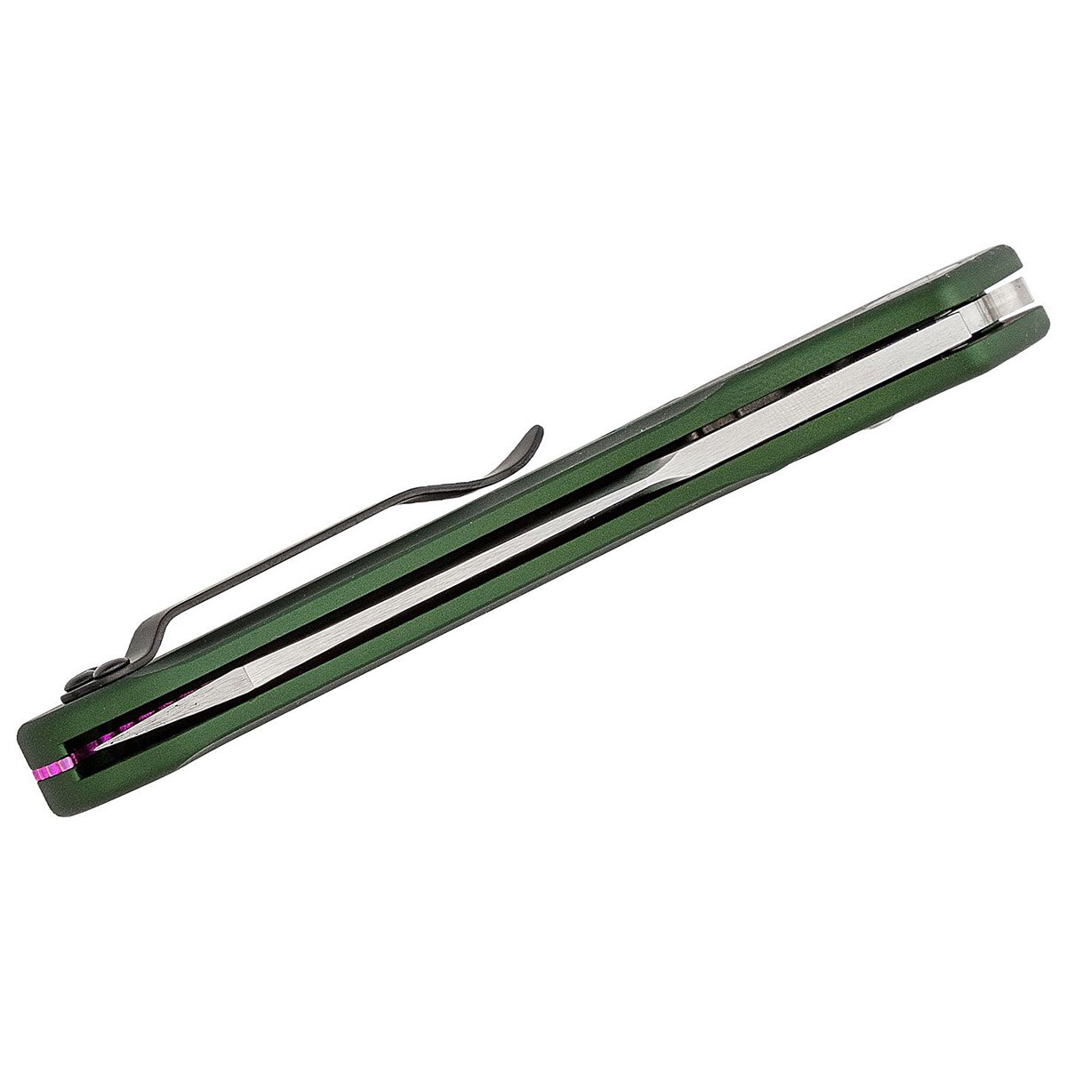 Nóż sprężynowy Benchmade Auto Osborne CPM-S30V - Green Aluminium