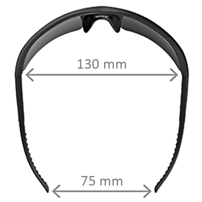 Okulary taktyczne Swiss Eye Raptor Medium - Black