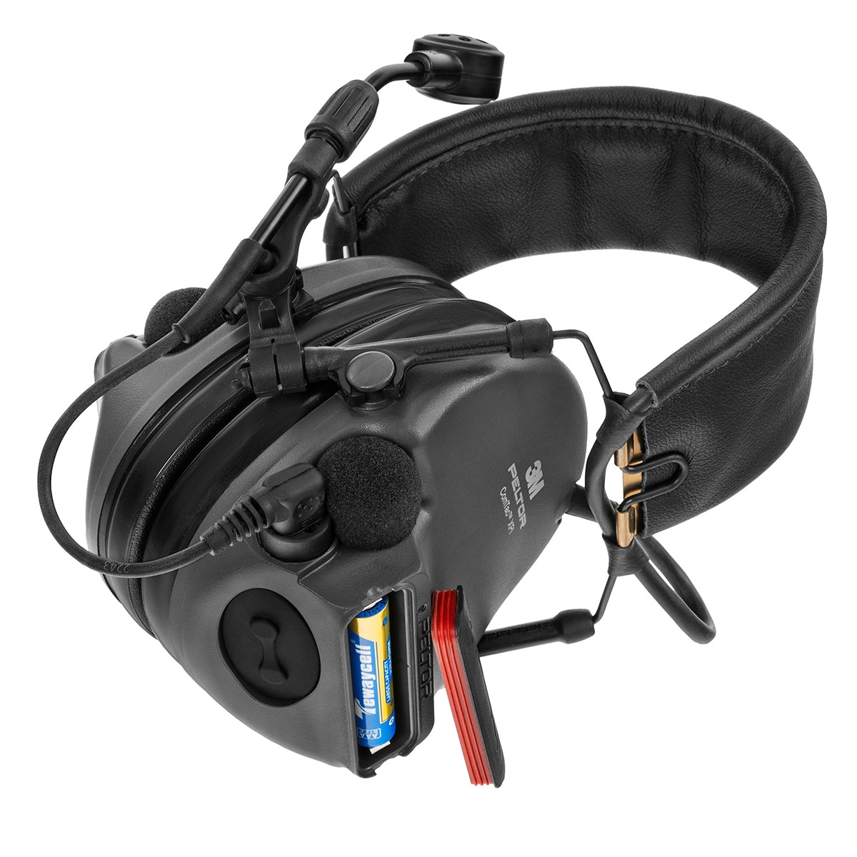 Ochronniki słuchu aktywne 3M Peltor ComTac XPI z mikrofonem - Black