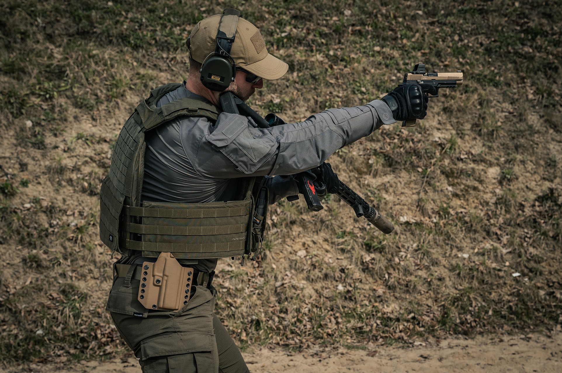 Пояс Pentagon Combat Modular Cummerbund - RAL7013