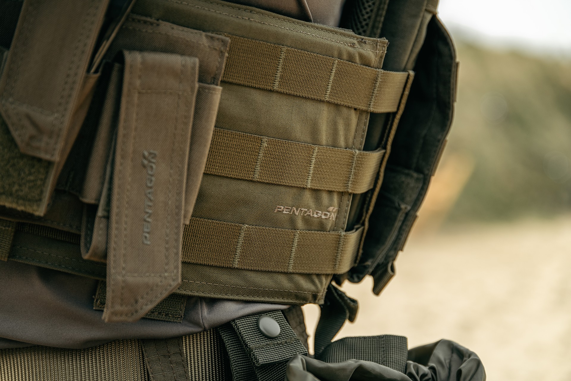 Pas Pentagon Combat Modular Cummerbund - RAL7013