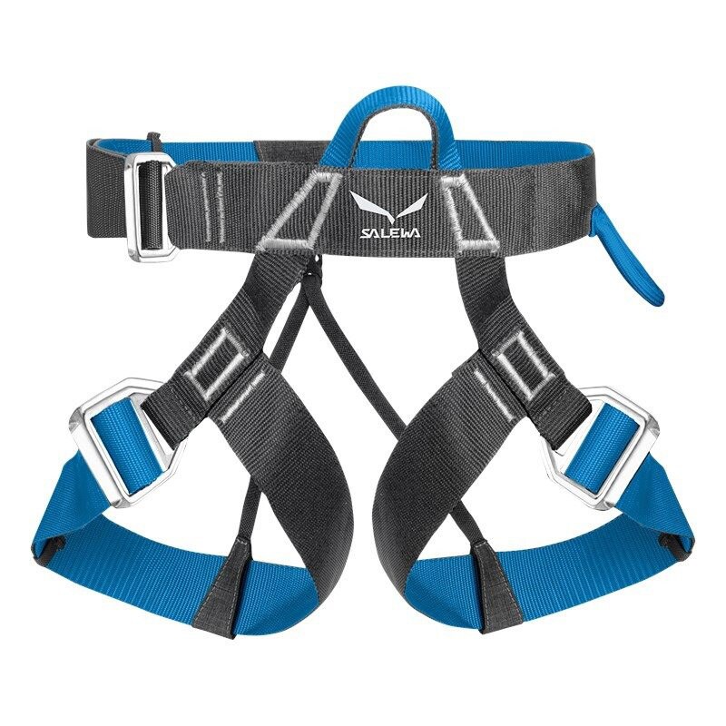 Uprząż wspinaczkowa Salewa Via Ferrata Evo Harness - Carbon/Polar Blue